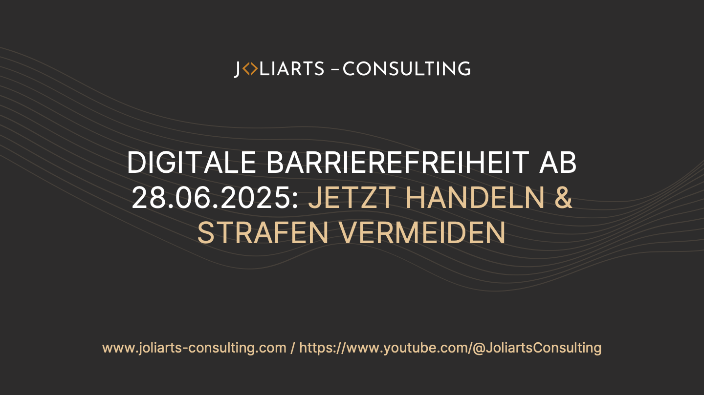 Banner - digitale Barrierefreiheit